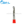 BFL- Molino de extremo indexable de flauta simple de carburo de tungsteno para Dibond